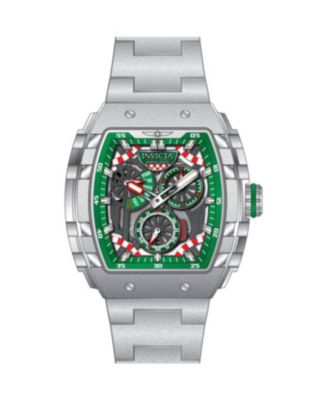 49219 Invicta Racing Quartz VD86 Plastic, Skeleton, Metal Dial Watch