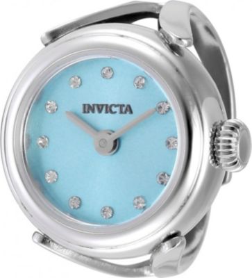Men's 49071 Mini Quartz Dial Ring Watch
