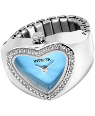 Women's 49573 Mini Quartz Dial Ring Watch