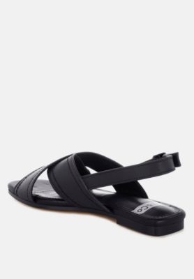 Women's Jamon Classic Cross-Strap Buckled Flats