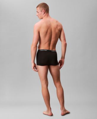 Men's Low-Rise Trunks, 3-Pack