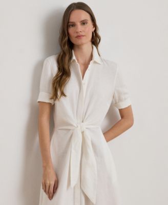 Women's Linen Shirtdress