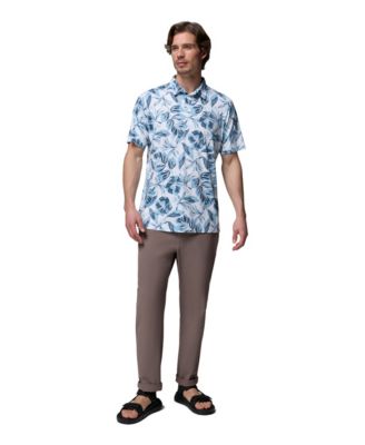 Men's Parsons Printed Short-Sleeve Polo Shirt