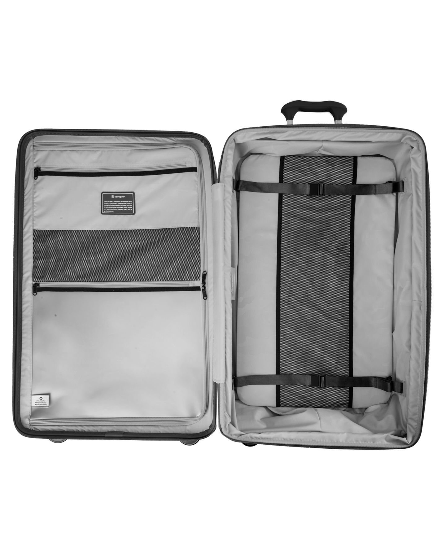 Чемоданы Travelpro Optima Large Check-In Expandable Spinner and Packing Cubes, цвет: Чёрный — фото 11