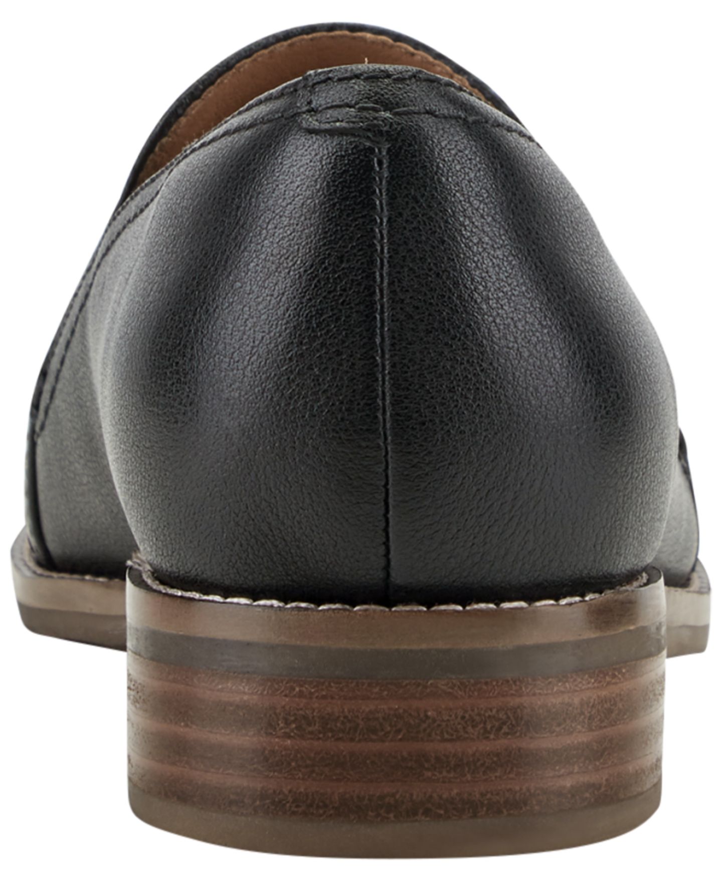 Женские туфли Earth Piper Leather Slip-On, цвет: Чёрный кожаный — фото 3