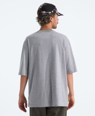 Men's Essential Simple Dome Oversized Short-Sleeve T-Shirt