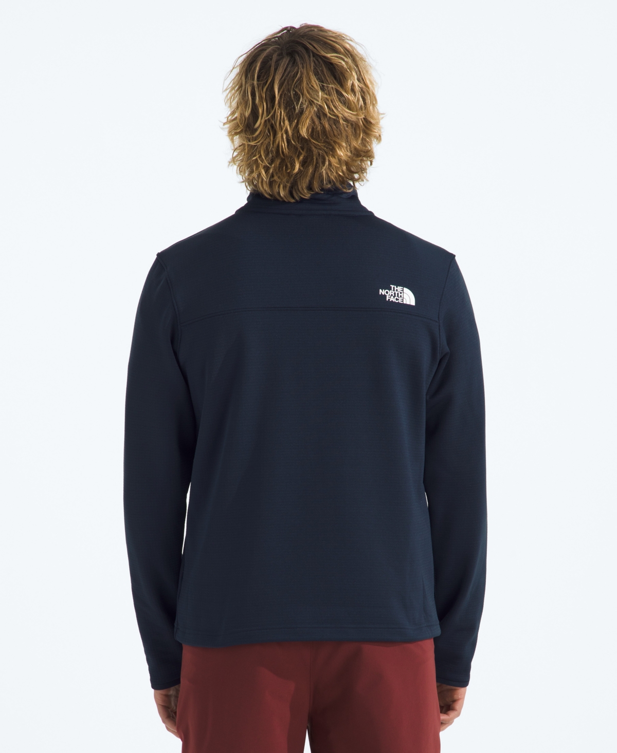 The North Face Men's Cedar Trail Grid Quarter-Zip Jacket