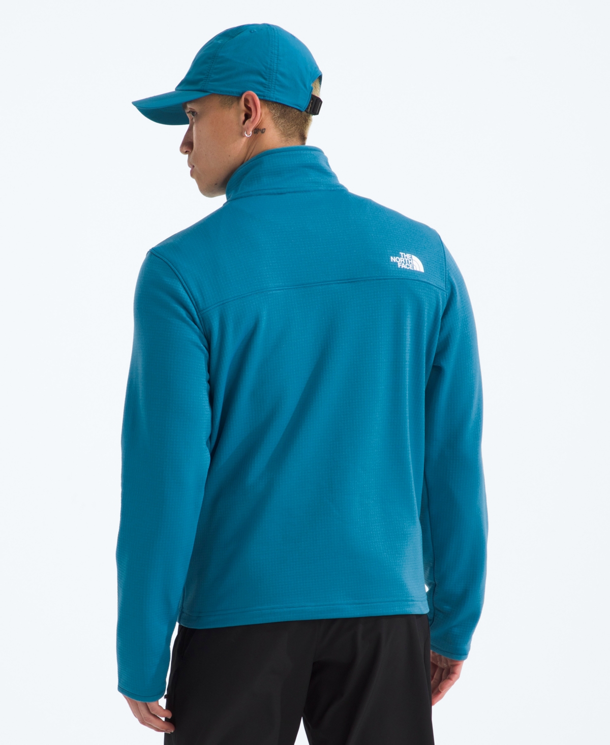 The North Face Men's Cedar Trail Grid Quarter-Zip Jacket
