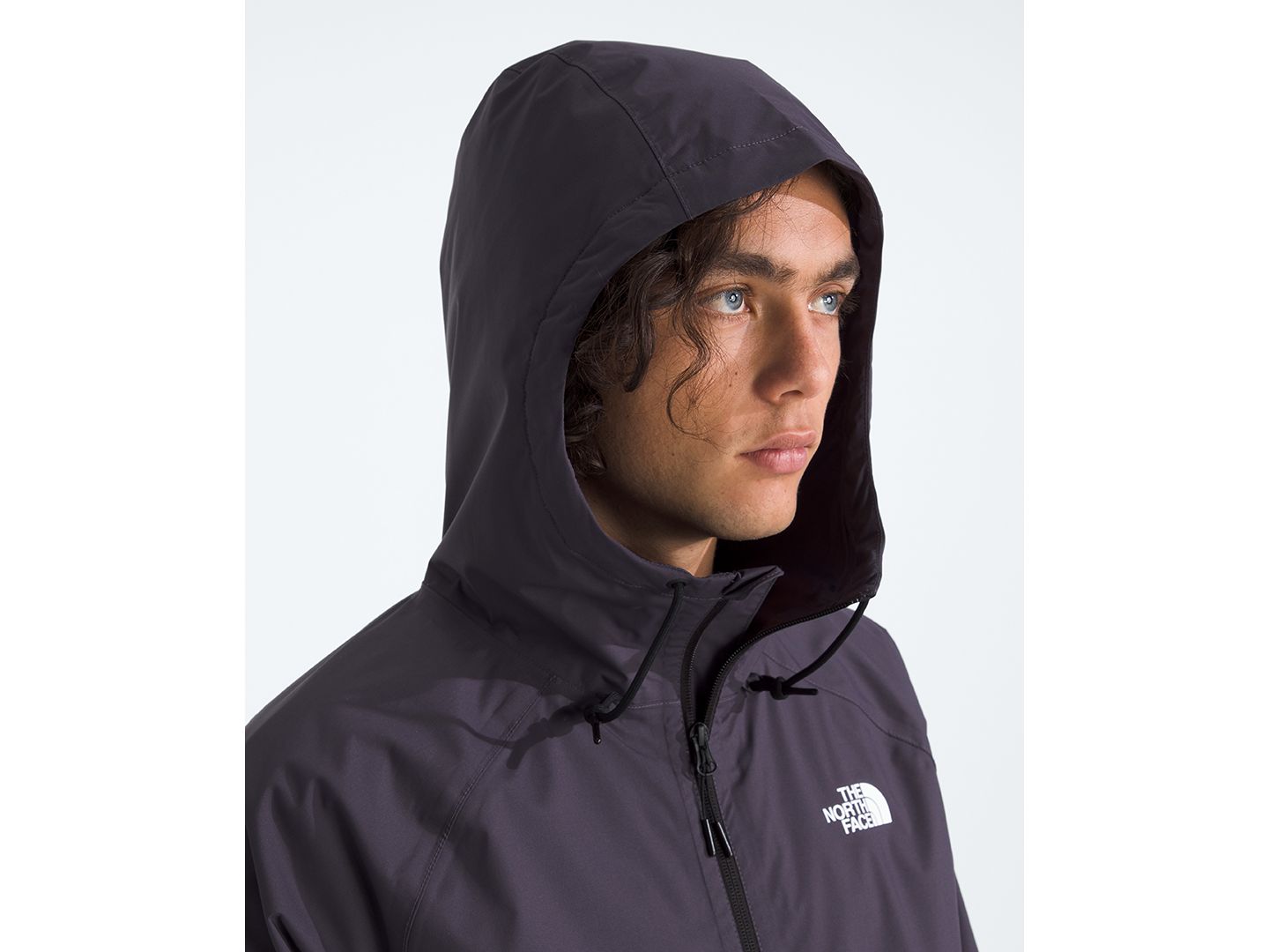 Мужское худи The North Face Antora Zip-Up Rain, цвет: Сумеречный / Серый — фото 4