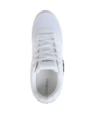 Women's Sneaker with Multi-Material Upper and Dual Laces