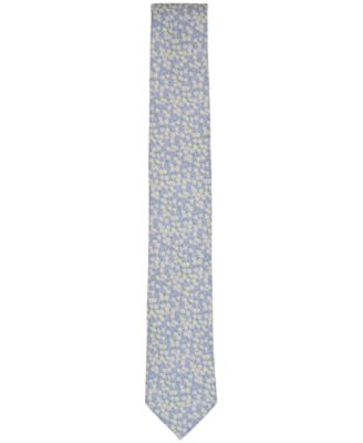 Men's Yvonne Floral Skinny Tie