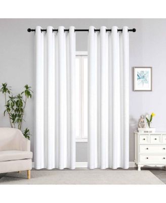 Costanza 2 Piece Room Darkening Grommet Top Textured Window Curtain Panels