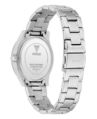 Women's Silver-Tone Stainless Steel Multi-Function Watch, 36mm