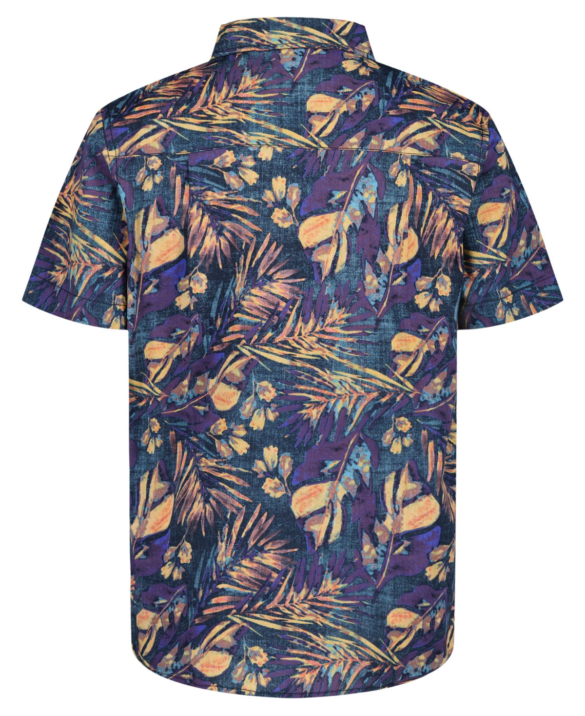 Quiksilver Boys' 8-20 Heatmap Palm Printed Shirt