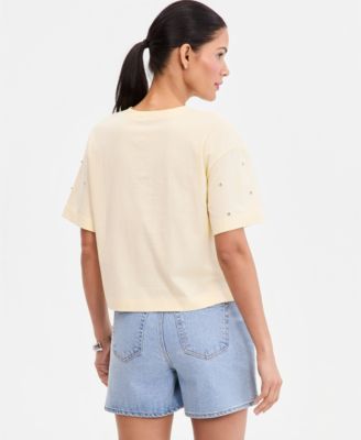 Women's Embellished T-Shirt