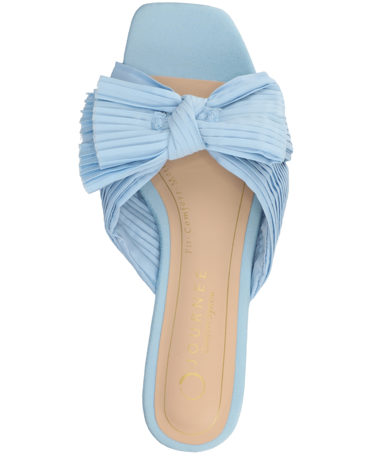 Journee Collection Women's Serlina Bow Flat Sandals