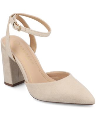 Women's Tyyra Ankle Strap Block Heel Pumps