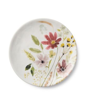 Wildflowers Salad Plates, Set of 4