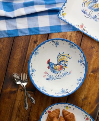 French Rooster Serving Bowl