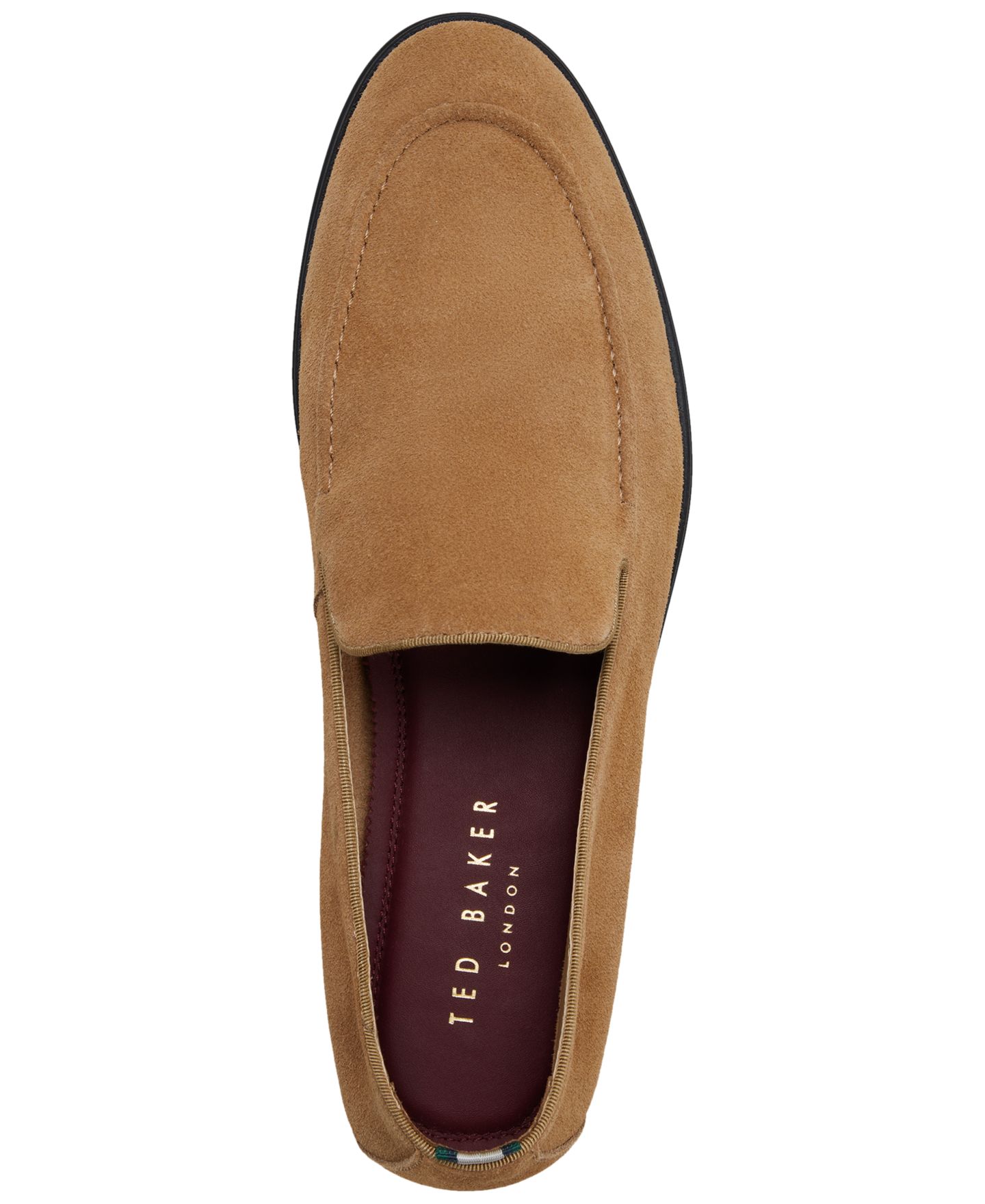 Мужские туфли Ted Baker Croxley Slip-On, цвет: Верблюжий — фото 4