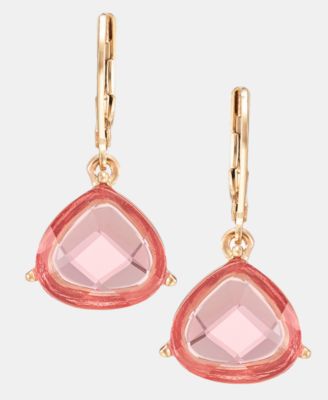 Stone Tear-Shape Drop Earrings