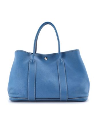 36 Garden Party Tote Leather