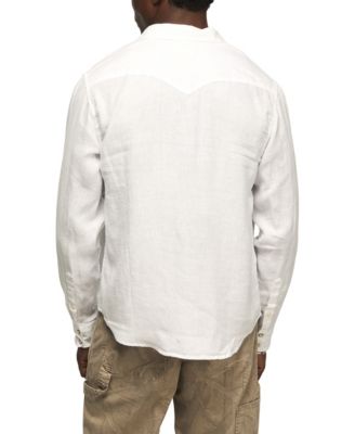 Men's Spread Collar Western Shirt