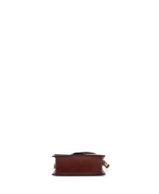 Le Bambino Top Handle Flap Bag Leather