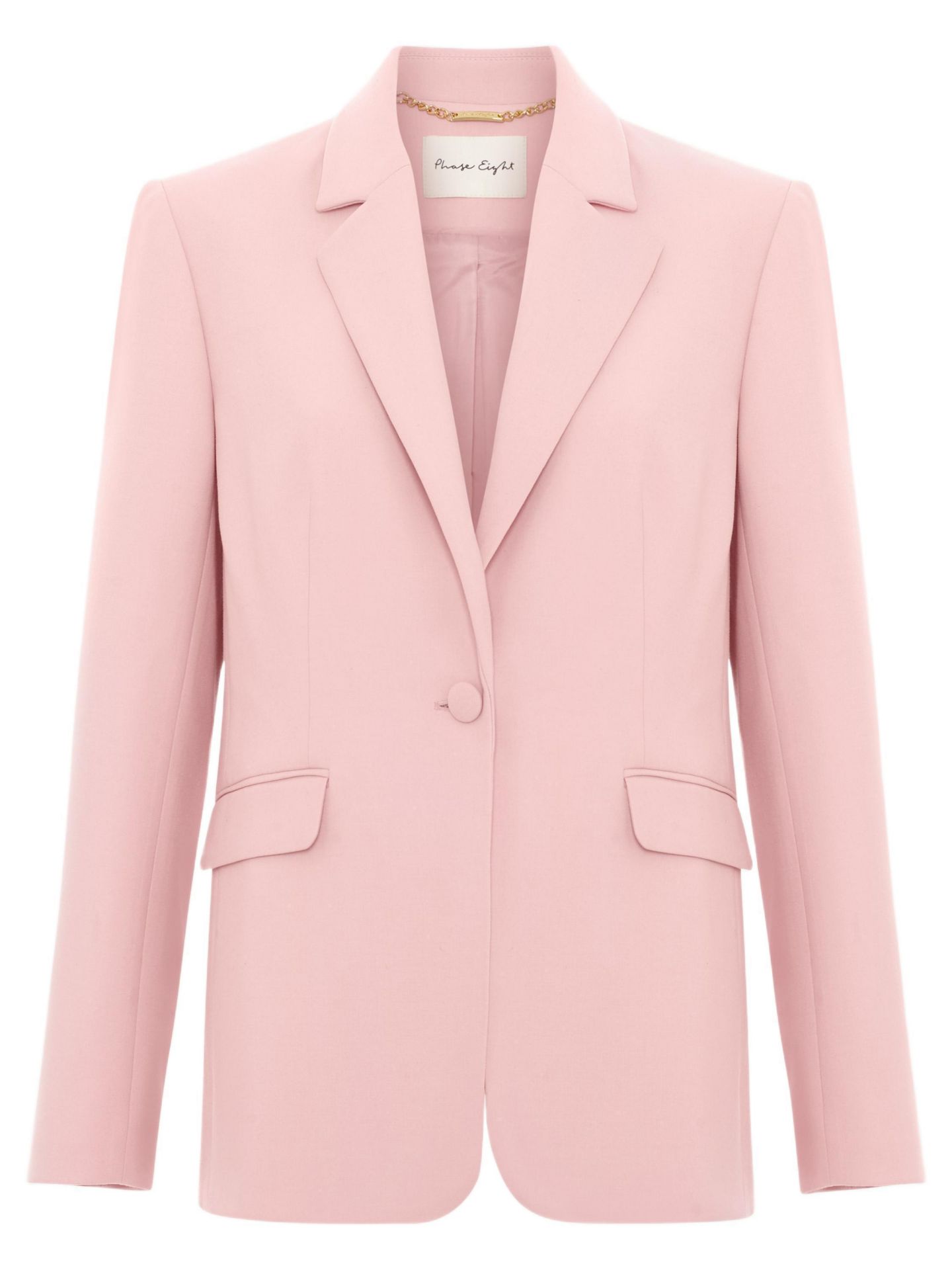Женский пиджак Phase Eight Fara Suit Blazer, цвет: Бледный розовый — фото 2