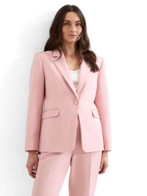 Женский пиджак Phase Eight Fara Suit Blazer, цвет: Бледный розовый