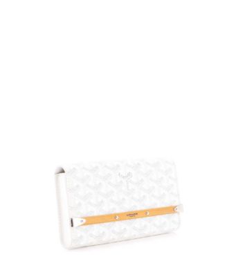 Mini Monte Carlo Clutch Coated Canvas