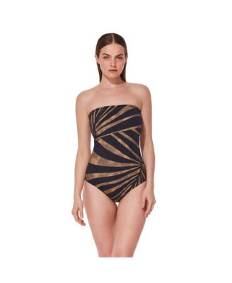 Women's Desert Queen Bandeau One-Piece Swimsuit