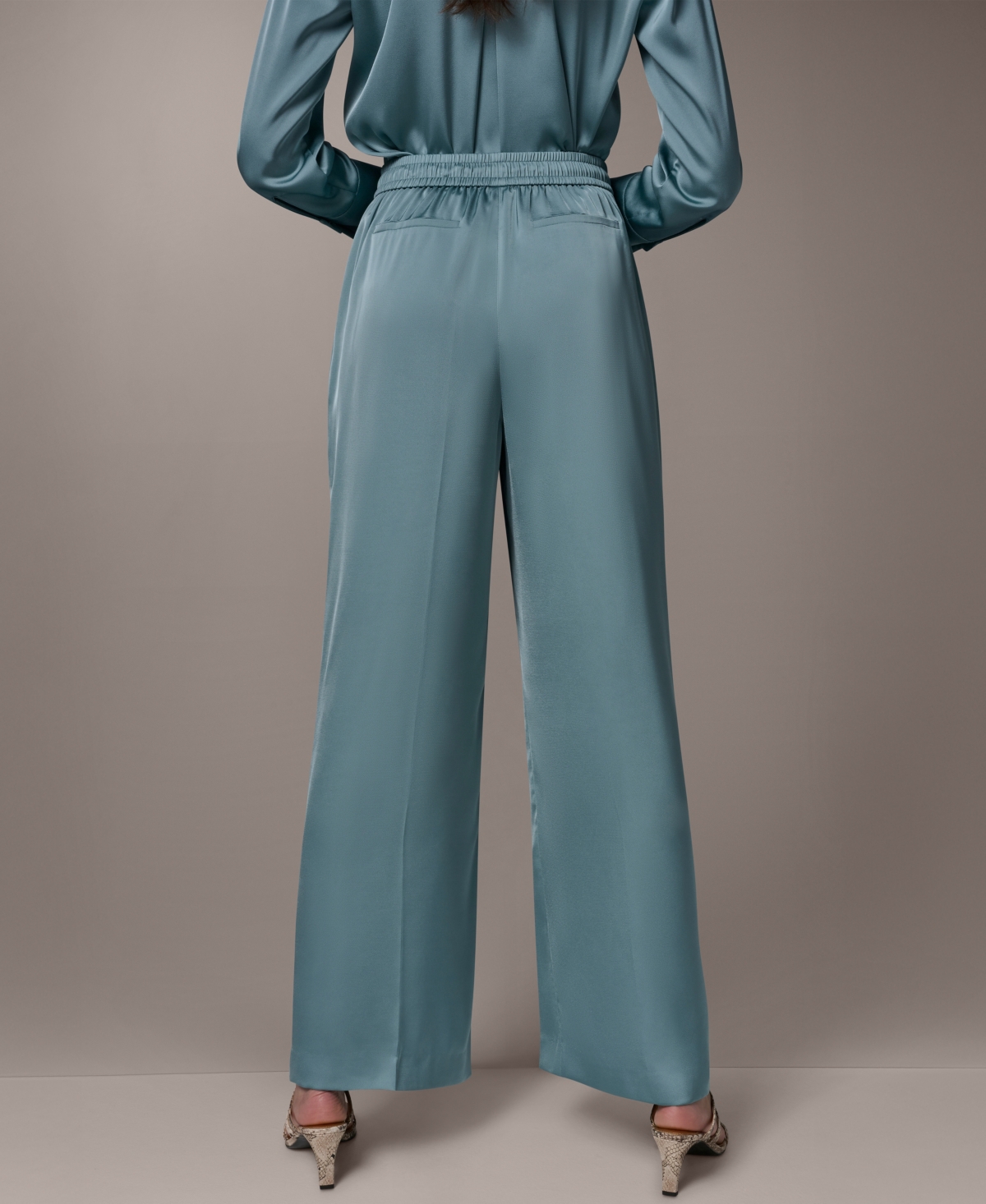 Donna Karan New York Women's Pull-On Mid-Rise Pants