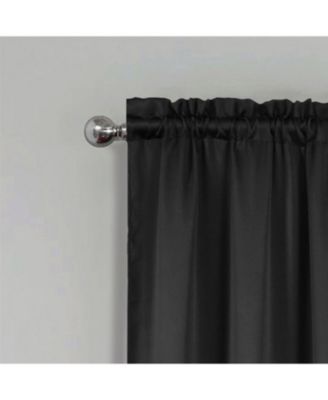 100% Polyester Twilight Blackout Rod Pocket Curtain Panel 54" x 84"