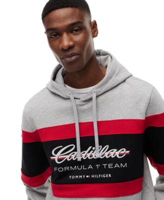 x Cadillac F1&reg; Men's Panelled Script Hoodie
