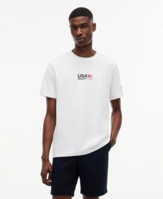x U.S. SailGP Men's Graphic Crewneck T-Shirt