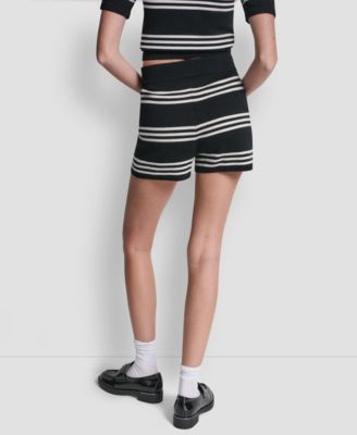 Women's Striped Sweater Shorts