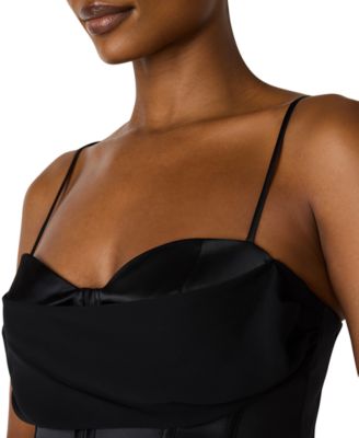 Sleeveless Sweetheart Neck Bustier Gown