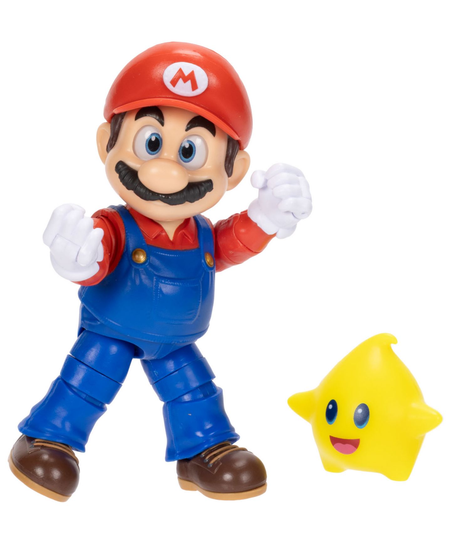 Детские фигурки The Super Mario Galaxy Movie 5" Articulated Glow-in-the-Dark Action Figure, Ages 3+ — фото 3