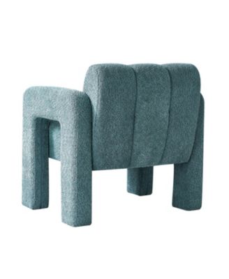 31.10" Wide Boucle Upholstered Accent Chair