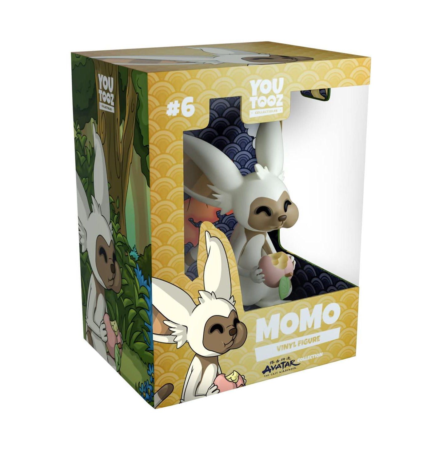 Детская фигурка Youtooz Avatar: The Last Airbender Momo 3.4" Vinyl Figure, Ages 15+, цвет: Разноцветный — фото 1