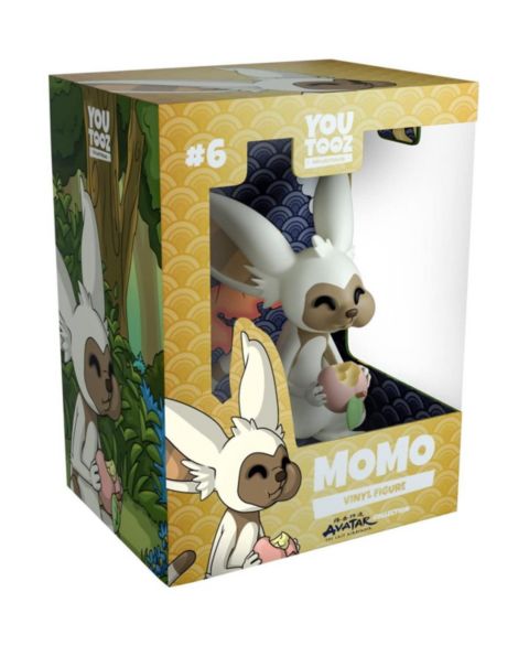 Детская фигурка Youtooz Avatar: The Last Airbender Momo 3.4" Vinyl Figure, Ages 15+, цвет: Разноцветный