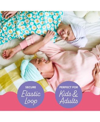 3-Pack Microfiber Hair Towel Wrap for Straight, Wavy & Curly Hair – Gray, Blue & Pink, Quick Dry