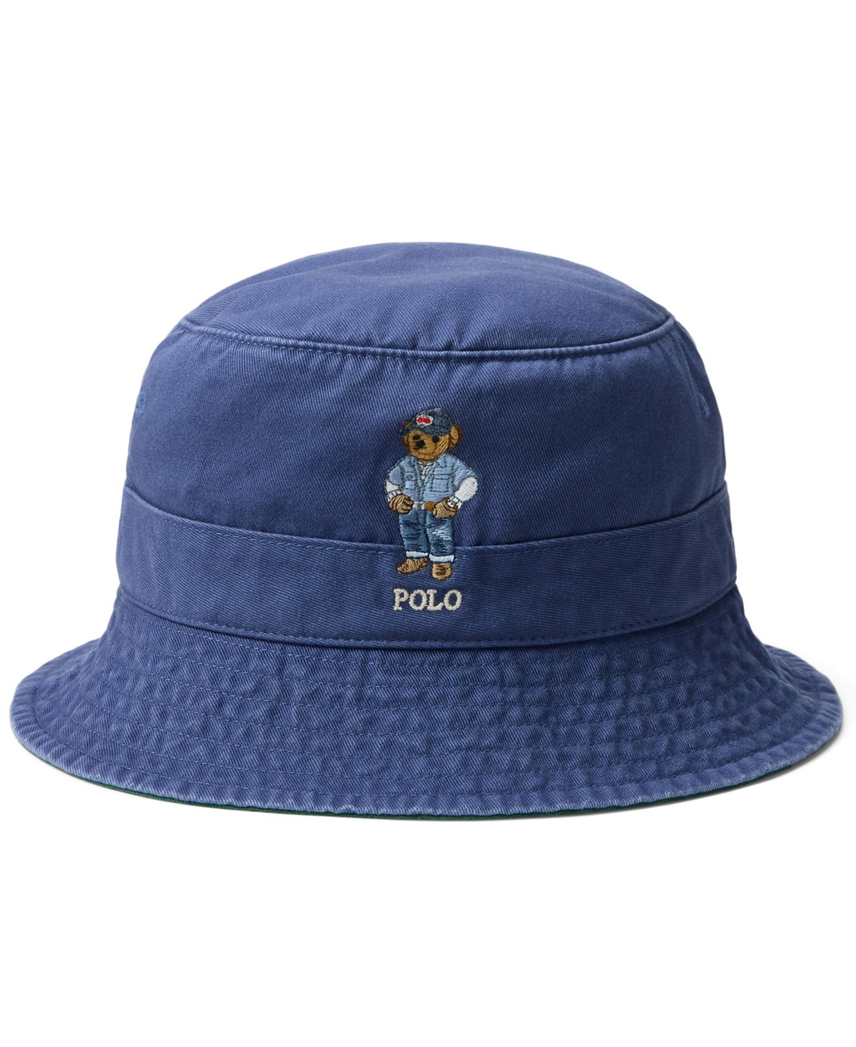 Мужские Polo Ralph Lauren Men's Polo Bear Twill Bucket Hat — фото 1