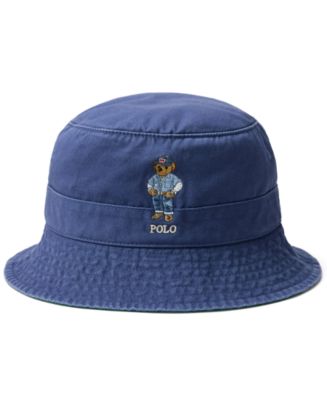Polo Ralph Lauren Men's Polo Bear Twill Bucket Hat - Macy's