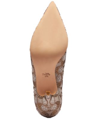 Women's Daisy Crystal Signature Jacquard Pump