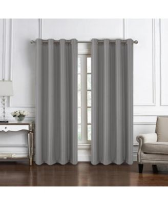 100% Polyester 140 GSM Sedona Jacquard Grommet Curtain Panel