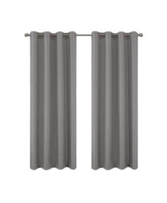 100% Polyester 140 GSM Sedona Jacquard Grommet Curtain Panel