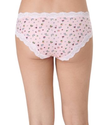 Women's Everyday Pretty Cheeky Low-Rise Hipster Panty DMPLCH