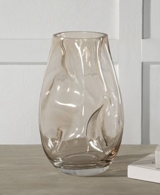 Tawny 10.4" Glass Vase